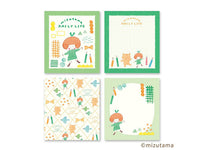 Furukawa x Mizutama Memo Pad / Green