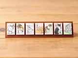 Pre-order 2024 Himekuri Sticky Calendar / Cat