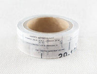 YOHAKU Original Washi Tape / Y-016 Gray (ハイイロ)