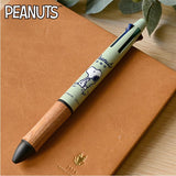 Limited Snoopy Edition Pilot × Peanuts: 4+1 Wood Multi-Function Pen