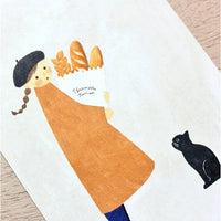 Mariko Fukuoka Postcard Booklet / Meow