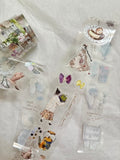 Pion Kiss-cut PET Tape / mini girl 01