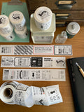 Kubominoki Original Roll Sticker - Monotone