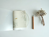 2027 Yohaku x isshoni Monthly Diary A6 Notebook / Snow Play (ユキアソビ)