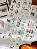Pion Die-cut Washi Tape / Cozy Mood