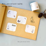 Hutte Paper Original Roll Sticky Notes / Evergreen