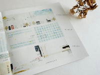 YOHAKU Tracing Sticky Notes Roll / R-007 Moon & Star (ツキトホシ)