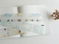 YOHAKU Tracing Sticky Notes Roll / R-007 Moon & Star (ツキトホシ)