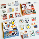 Eric Small Things Japanese Washi Masking Stickers/Seal bits - Fruits