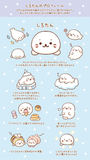 Sanrio Sheet of Stickers / Shirotan x Hello Kitty x Cinnamonroll