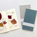 Hutte Paper Original Thread-bound slim Notebook / Pale Gray