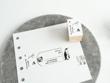 YOHAKU Original Stamp / S-132 Fragment (フラグメント)