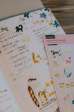 Meow Illustration / Party in the Forest 2 Transparent Sticker