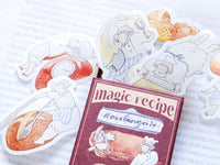 dodolulu Match Box Flake Stickers - Magic Recipe (03)