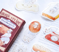 dodolulu Match Box Flake Stickers - Magic Recipe (03)