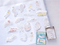 dodolulu Match Box Flake Stickers - Summer Vibes (04)