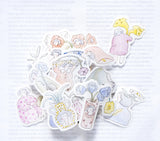 dodolulu Match Box Flake Stickers - Some Vases (05)