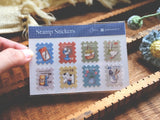 Sonia Stamp Shape Stickers