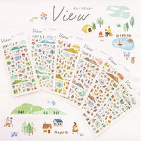 "View" Sheet of Stickers / 5AM