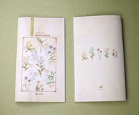 Handmade Slim Notebook / Wild Flowers