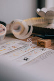 Meow Illustration Kiss-cut Washi Tape / Sunny Corner of The Forest