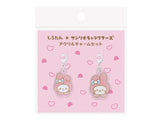 Sanrio Acrylic Charm Set / Shirotan x My Melody