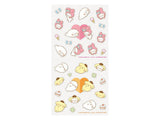 Sanrio Sheet of Stickers / Shirotan x My Melody x Pompompurin