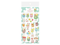 Furukawa Peko-chan Series Sheet of Stickers / Drinks