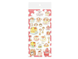 Furukawa Peko-chan Series Sheet of Stickers / Tea Time
