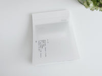 YOHAKU Collage Craft / Writing Paper / Notepad - Receipt