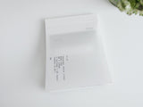 YOHAKU Collage Craft / Writing Paper / Notepad - Receipt