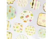 Traditional Japanese Style Sheet of Sticker - Candy Flower
