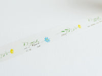 YOHAKU Original Washi Tape - Herbarium (ハーバリュウム)