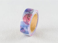 YOHAKU Original Washi Tape / Y-011 Summer Colors (ナツノイロ)