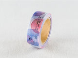 YOHAKU Original Washi Tape / Y-011 Summer Colors (ナツノイロ)
