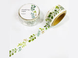 Japanese Die-Cut Washi Masking Tape / Leaves