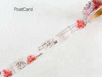 YOHAKU Original Washi Tape - Postcard (ポスカード)