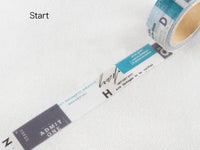 YOHAKU Original Washi Tape - Start (スタート)