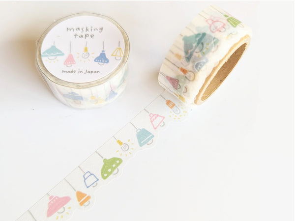 Japanese Die-Cut Washi Masking Tape / Lights