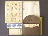 Picture book Style letter set / Wild Flowers