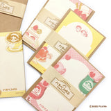 Furukawa Peko-chan Series Mini Letter Set / Cream Soda