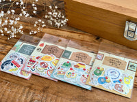 Furukawa Peko-chan Series Flake Stickers - Dessert