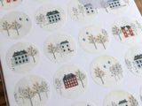 YOHAKU Original Clear Sticker - Street (イツカノマチカド)