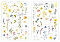 Pion Print-on Sticker / Plants