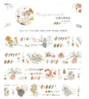 Meow / Rosewood Masking Tape with relaease paper