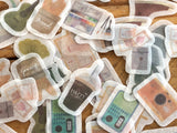 Japanese Washi Masking Stickers / Seal bits - Boy's Stuff