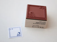 Masco Eri-Japanese Wooden Rubber Stamp - Stamp