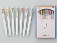 Uni-ball One Gel Pen 7 Color set 0.38mm Fika Color Limited set