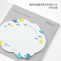 Die-Cut Sticky Note - Birds