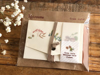 Picture Book Style Message Cards with a Case / Tree Nuts